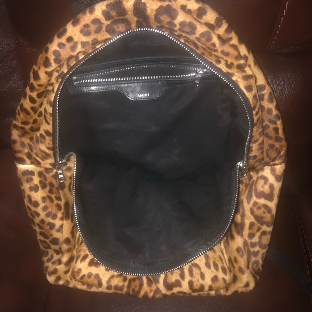 AMIRI Leopard Print Backpack, Large. - Picture 2 of 4